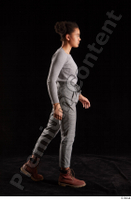  Zahara  1 brown workers grey sweatshirt grey trousers side view walking whole body 0002.jpg